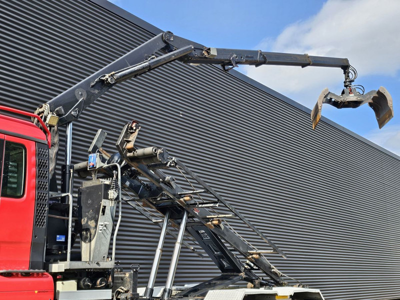 MAN TGS 26.400 / 6x4H-2 / HMF Z KRAAN + CONTAINERSYSTEM - Camião com sistema de cabo, Camião grua: foto 2 MAN TGS 26.400 / 6x4H-2 / HMF Z KRAAN + CONTAINERSYSTEM - Camião com sistema de cabo, Camião grua: foto 2