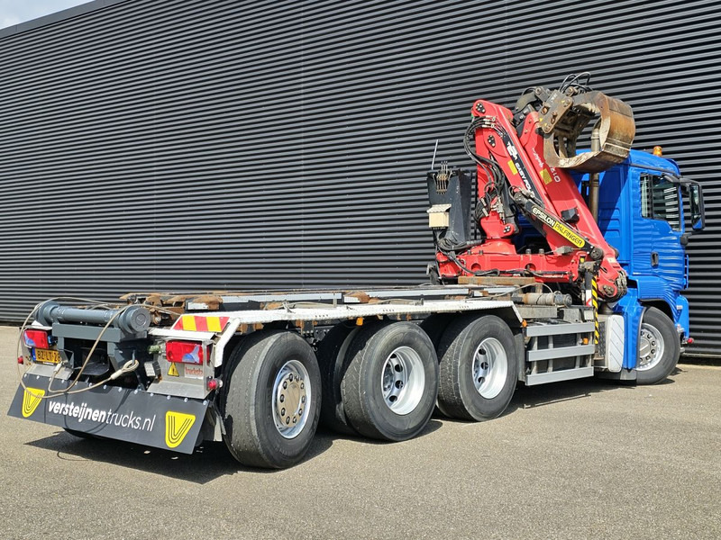 MAN TGS 35.400 8x4-4 / PALFINGER Z CRANE + CONTAINER SYSTEM - Camião com sistema de cabo, Camião grua: foto 5 MAN TGS 35.400 8x4-4 / PALFINGER Z CRANE + CONTAINER SYSTEM - Camião com sistema de cabo, Camião grua: foto 5