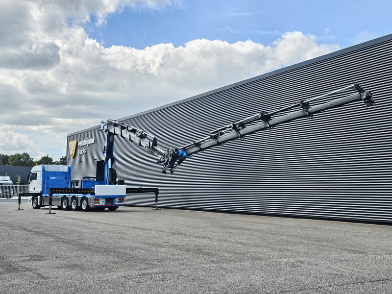 MAN TGX 35.480 8x4-4 / HMF 85 t/m + JIB / WINCH - Camião de caixa aberta/ Plataforma, Camião grua: foto 3 MAN TGX 35.480 8x4-4 / HMF 85 t/m + JIB / WINCH - Camião de caixa aberta/ Plataforma, Camião grua: foto 3