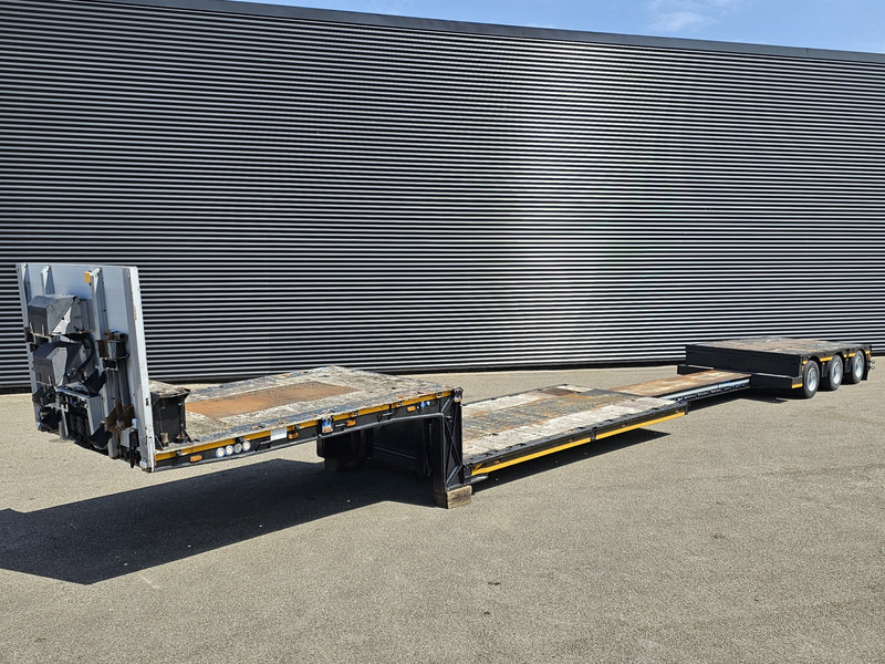 MEUSBURGER MPG 3 / LOW BED / EXTENDABLE / 3 x STEERING AXLE - Semi-reboque baixa: foto 1 MEUSBURGER MPG 3 / LOW BED / EXTENDABLE / 3 x STEERING AXLE - Semi-reboque baixa: foto 1