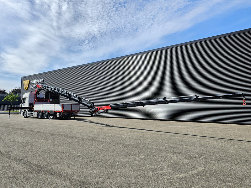 Scania 560R / HMF 50 t/m - JIB / LIER - Camião de caixa aberta/ Plataforma, Camião grua: foto 3 Scania 560R / HMF 50 t/m - JIB / LIER - Camião de caixa aberta/ Plataforma, Camião grua: foto 3
