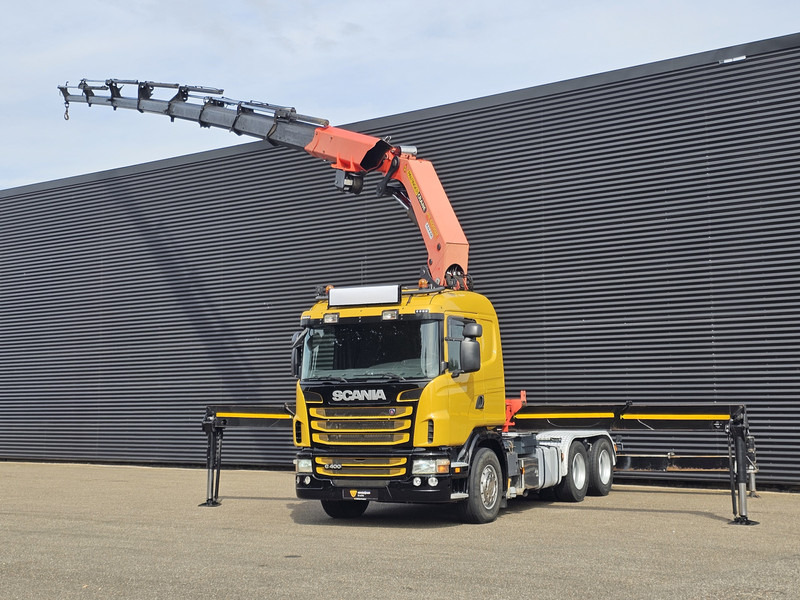 Scania G400 6x2 / PALFINGER PK 60002 / WINCH / BALLAST - Camião grua: foto 3 Scania G400 6x2 / PALFINGER PK 60002 / WINCH / BALLAST - Camião grua: foto 3