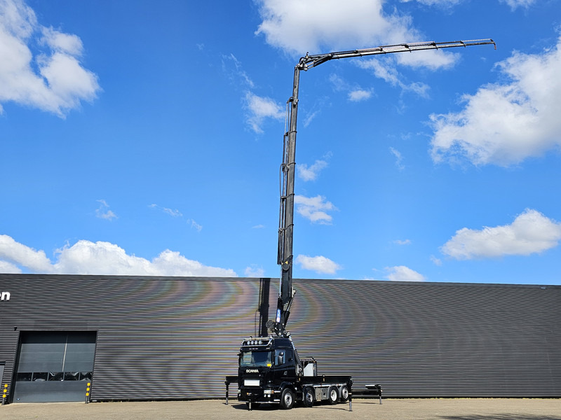 Scania R490 / 8x2 / HMF 85 TM CRANE / WINCH / JIB - Camião grua: foto 4 Scania R490 / 8x2 / HMF 85 TM CRANE / WINCH / JIB - Camião grua: foto 4