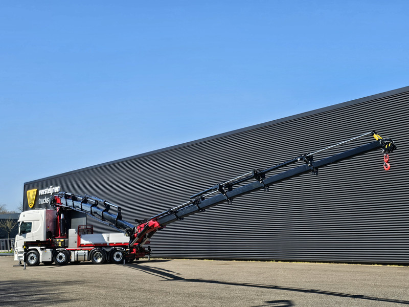 Camião grua Scania R590 8x2*6 HMF 9520 + JiB + WINCH / TRACTOR /: foto 6