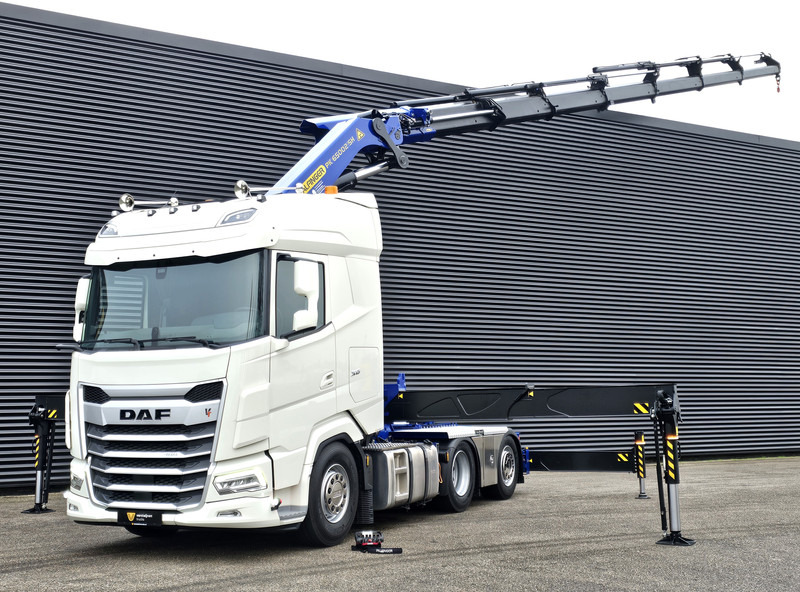 Tractor DAF XG 480 FTN / PALFINGER 65 t/m KRAAN / KRAN / CRANE: foto 1