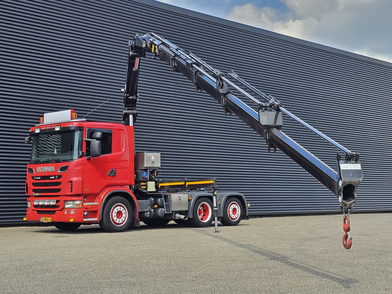 Scania G 440 A 6X2*4 / HMF 24 t/m CRANE / KRAN - Tractor: foto 4 Scania G 440 A 6X2*4 / HMF 24 t/m CRANE / KRAN - Tractor: foto 4