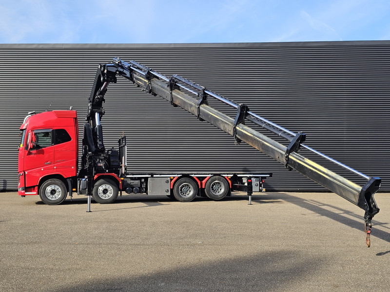 Volvo FH 16.650 8x4 / HIAB 105 t/m CRANE / KRAN - Camião de caixa aberta/ Plataforma, Camião grua: foto 3 Volvo FH 16.650 8x4 / HIAB 105 t/m CRANE / KRAN - Camião de caixa aberta/ Plataforma, Camião grua: foto 3