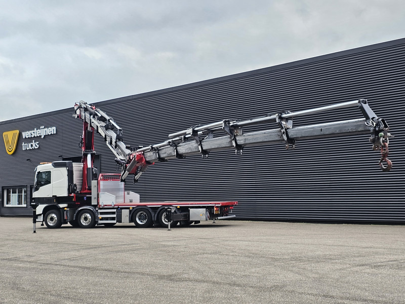 Volvo FH 540 8x2 / 85 t/m CRANE / JIB / WINCH / KRAN - Camião de caixa aberta/ Plataforma, Camião grua: foto 4 Volvo FH 540 8x2 / 85 t/m CRANE / JIB / WINCH / KRAN - Camião de caixa aberta/ Plataforma, Camião grua: foto 4