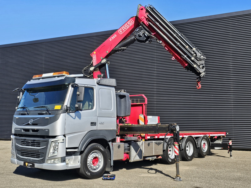 Volvo FM 460 8x4-4 / FASSI 36.5 t/m -8 x EXTENSION + WINCH - Camião de caixa aberta/ Plataforma, Camião grua: foto 5 Volvo FM 460 8x4-4 / FASSI 36.5 t/m -8 x EXTENSION + WINCH - Camião de caixa aberta/ Plataforma, Camião grua: foto 5
