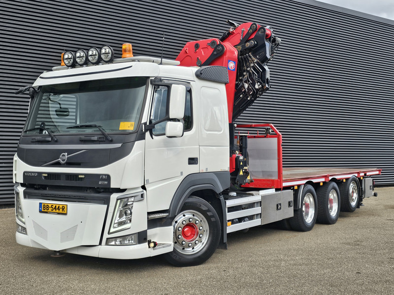 Camião de caixa aberta/ Plataforma, Camião grua Volvo FM 500 8x4*4 / HMF 5020 K6 + JIB K4 / CRANE - KRAN: foto 14