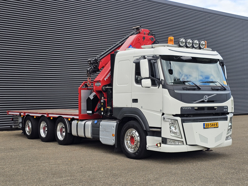 Camião de caixa aberta/ Plataforma, Camião grua Volvo FM 500 8x4*4 / HMF 5020 K6 + JIB K4 / CRANE - KRAN: foto 15