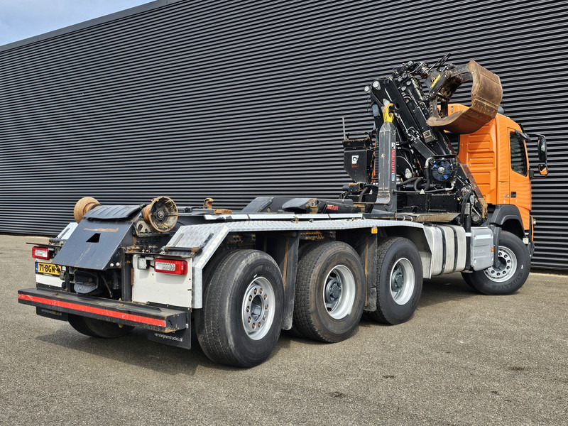 Camião polibenne Volvo FMX 460 8x4-4 / HIAB Z CRANE + HOOKLIFT: foto 6