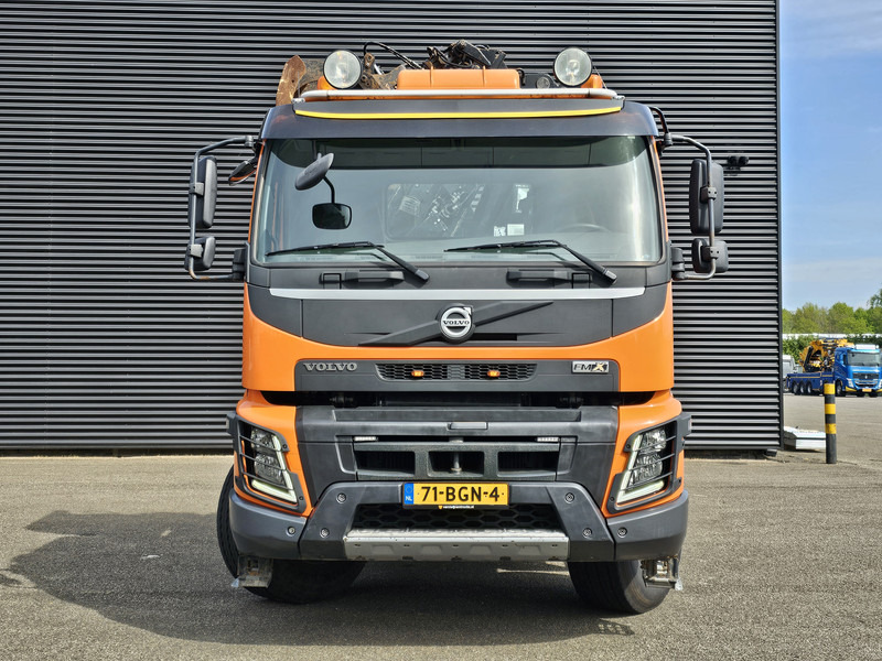 Camião polibenne Volvo FMX 460 8x4-4 / HIAB Z CRANE + HOOKLIFT: foto 12