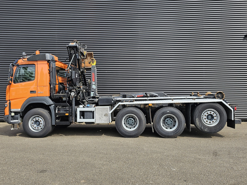 Camião polibenne Volvo FMX 460 8x4-4 / HIAB Z CRANE + HOOKLIFT: foto 7