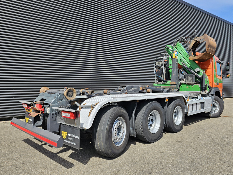 Volvo FMX 460 / 8x4-4 / HMF CRANE + HOOKLIFT / CONTAINER - Camião polibenne, Camião grua: foto 5 Volvo FMX 460 / 8x4-4 / HMF CRANE + HOOKLIFT / CONTAINER - Camião polibenne, Camião grua: foto 5