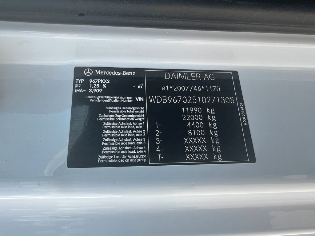 Mercedes-Benz 1221 4X2 offene Pritsche Mercedes-Benz 1221 4X2 offene Pritsche - Camião de caixa aberta/ Plataforma: foto 3 Mercedes-Benz 1221 4X2 offene Pritsche Mercedes-Benz 1221 4X2 offene Pritsche - Camião de caixa aberta/ Plataforma: foto 3