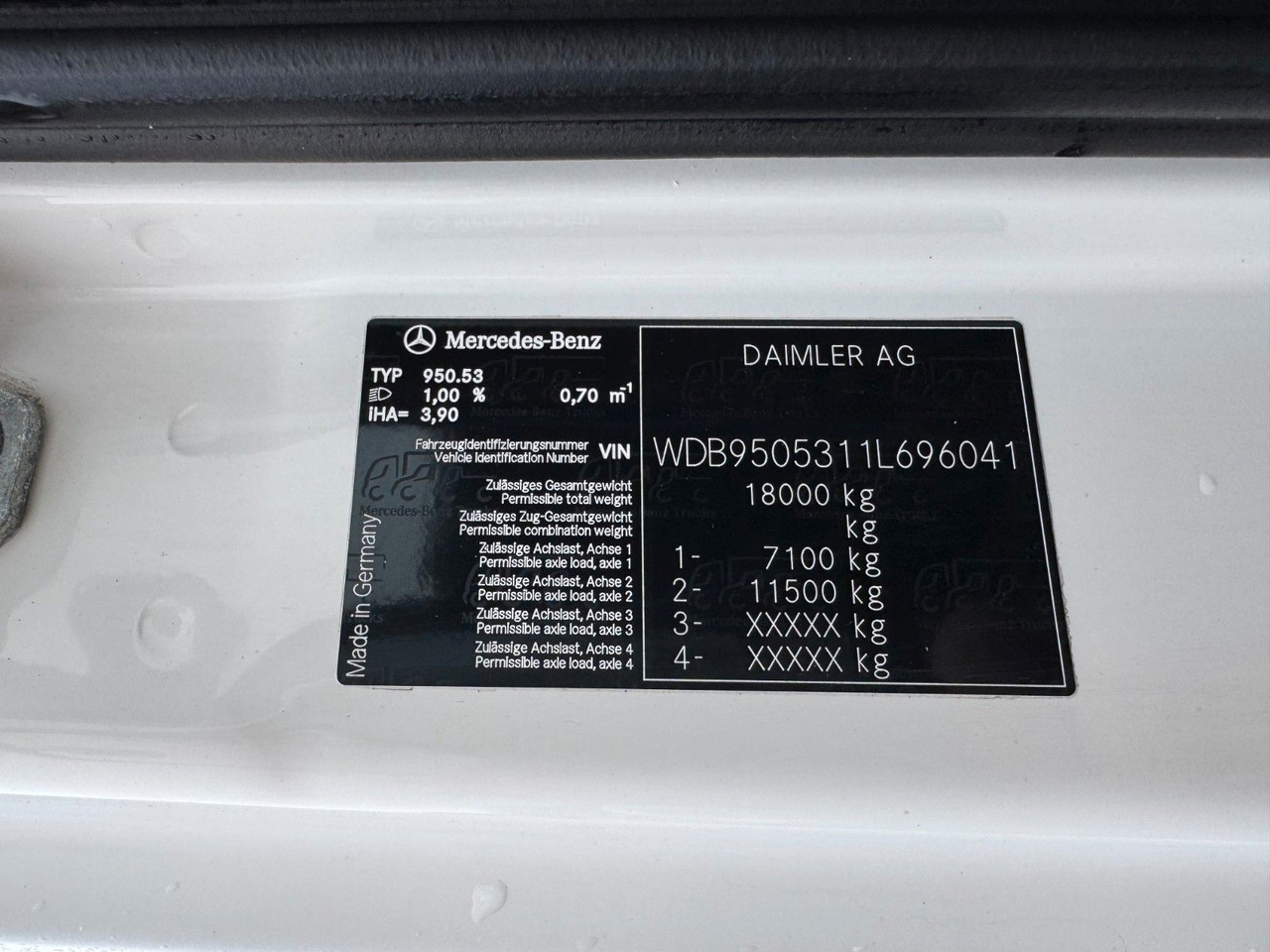 Mercedes-Benz 1833 4X2 Meiller AK 12 Absetzkipper Mercedes-Benz 1833 4X2 Meiller AK 12 Absetzkipper - Camião multibenne: foto 3 Mercedes-Benz 1833 4X2 Meiller AK 12 Absetzkipper Mercedes-Benz 1833 4X2 Meiller AK 12 Absetzkipper - Camião multibenne: foto 3
