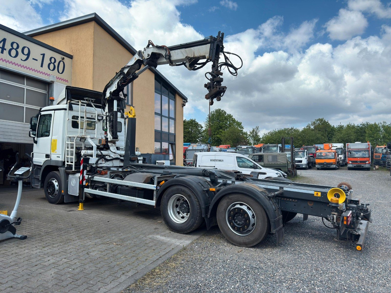 Mercedes-Benz 2541 6x2 ARK Meiller 20.65 | ATLA 120.2E mit 5&6 - Camião grua: foto 3 Mercedes-Benz 2541 6x2 ARK Meiller 20.65 | ATLA 120.2E mit 5&6 - Camião grua: foto 3