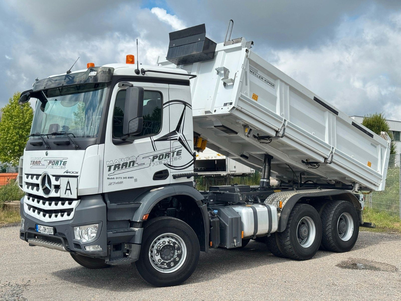 Mercedes-Benz 2648 6x4 3S. Kipper Meiller Bordmatik Top Zust. Mercedes-Benz 2748 6x4 Meiller 3S. Kipper Bordmatik | Retarder - Camião basculante: foto 1 Mercedes-Benz 2648 6x4 3S. Kipper Meiller Bordmatik Top Zust. Mercedes-Benz 2748 6x4 Meiller 3S. Kipper Bordmatik | Retarder - Camião basculante: foto 1