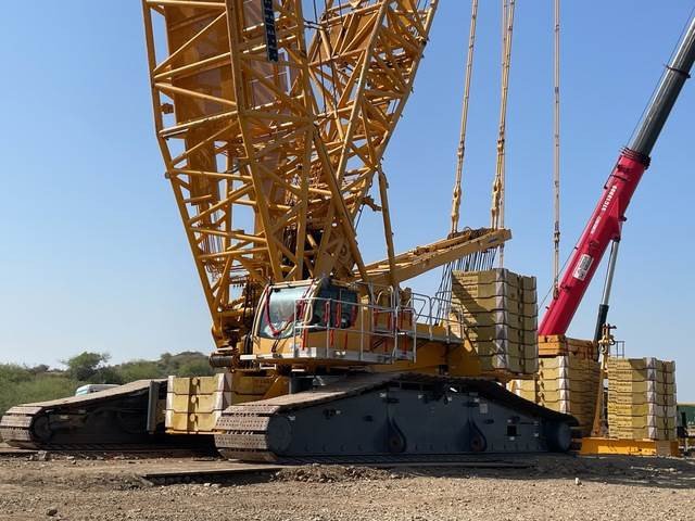 Liebherr LR1600/2 - Guindaste sobre esteiras: foto 1 Liebherr LR1600/2 - Guindaste sobre esteiras: foto 1