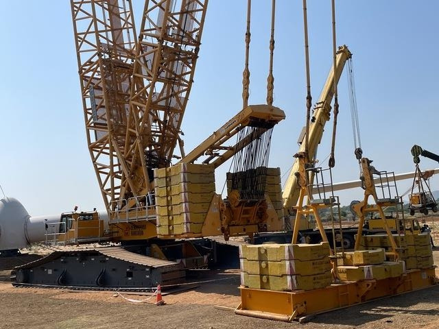 Liebherr LR1600/2 - Guindaste sobre esteiras: foto 2 Liebherr LR1600/2 - Guindaste sobre esteiras: foto 2