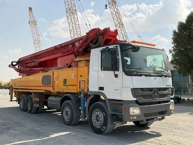 Mercedes-Benz Actros 4141 - Autobomba de betão: foto 4 Mercedes-Benz Actros 4141 - Autobomba de betão: foto 4