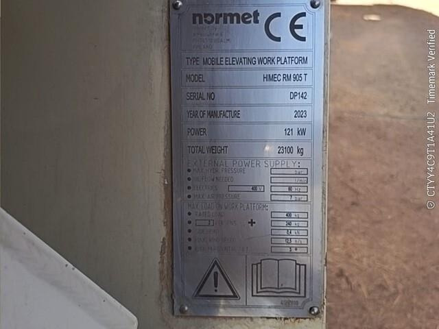 Normet Himec RM905T - Plataforma telescópica: foto 5 Normet Himec RM905T - Plataforma telescópica: foto 5