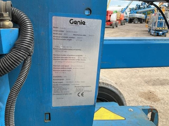 Genie Z45/25J - Plataforma articulada: foto 5 Genie Z45/25J - Plataforma articulada: foto 5
