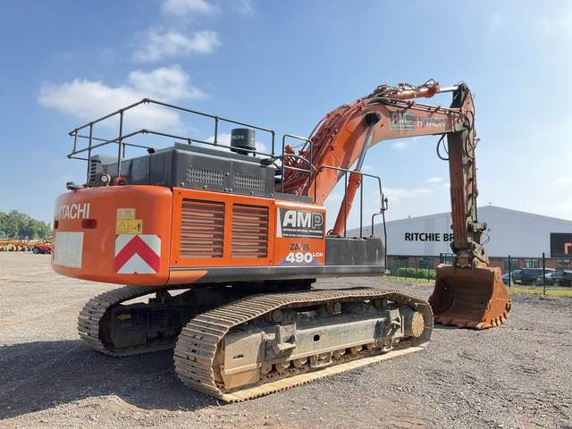Hitachi ZX490LCH-6 - Escavadora de rastos: foto 3 Hitachi ZX490LCH-6 - Escavadora de rastos: foto 3