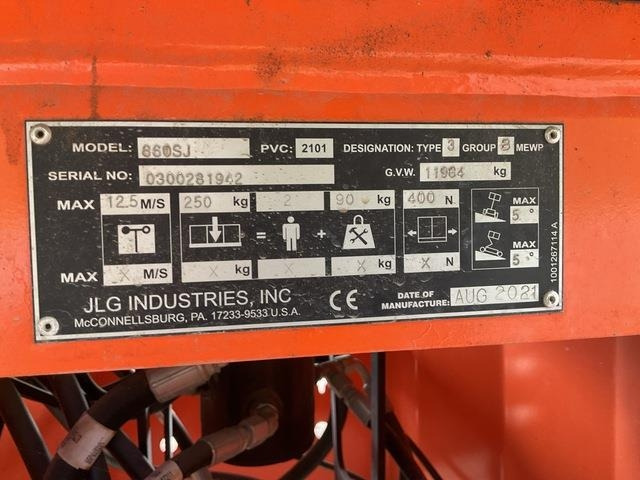 JLG 660SJ - Plataforma telescópica: foto 5 JLG 660SJ - Plataforma telescópica: foto 5