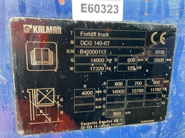 Kalmar DCG140-6T - Empilhador: foto 3 Kalmar DCG140-6T - Empilhador: foto 3