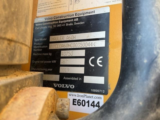 Volvo A60H - Caminhão articulado: foto 5 Volvo A60H - Caminhão articulado: foto 5