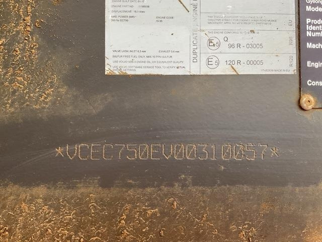 Locação financeira de Volvo EC750EL Volvo EC750EL: foto 6 Locação financeira de Volvo EC750EL Volvo EC750EL: foto 6