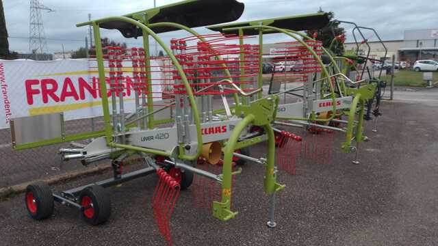 CLAAS Liner 420 - Ancinho enleirador: foto 1 CLAAS Liner 420 - Ancinho enleirador: foto 1