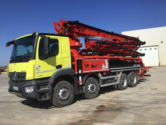 Mercedes-Benz Arocs 4143 - Autobomba de betão: foto 1 Mercedes-Benz Arocs 4143 - Autobomba de betão: foto 1