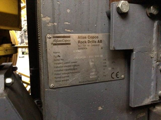 Atlas Copco XE3C - Máquina de mineração: foto 5 Atlas Copco XE3C - Máquina de mineração: foto 5