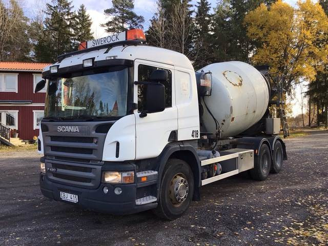 Scania P420LB - Camião betoneira: foto 1 Scania P420LB - Camião betoneira: foto 1