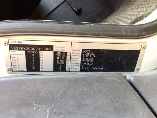 Scania P420LB - Camião betoneira: foto 5 Scania P420LB - Camião betoneira: foto 5