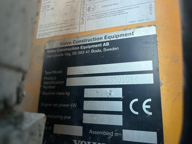 Volvo A60H - Caminhão articulado: foto 5 Volvo A60H - Caminhão articulado: foto 5