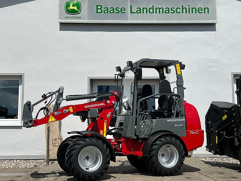 Weidemann 1160 StVZO + Front- u. Heckscheibe - Pá carregadora de rodas: foto 1 Weidemann 1160 StVZO + Front- u. Heckscheibe - Pá carregadora de rodas: foto 1