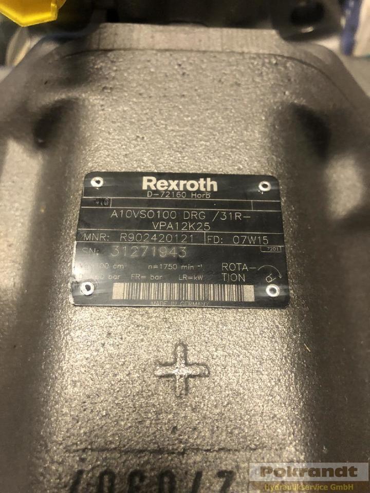 Rexroth A10VSO100DRG 31R + A10VSO28DG 31R Bosch A10VSO100DRG 31 R VPA12K25 + A10VSO28DG 31R VPA12N00 - Bomba hidráulica: foto 2 Rexroth A10VSO100DRG 31R + A10VSO28DG 31R Bosch A10VSO100DRG 31 R VPA12K25 + A10VSO28DG 31R VPA12N00 - Bomba hidráulica: foto 2