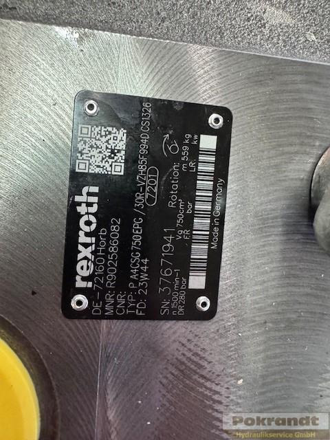 Rexroth Hydraulikpumpe A4CSG750 EP - Bomba hidráulica: foto 5 Rexroth Hydraulikpumpe A4CSG750 EP - Bomba hidráulica: foto 5