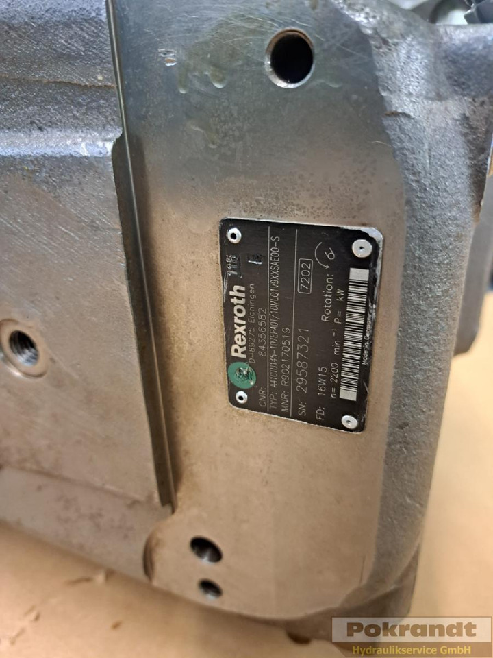 Rexroth Kompaktaggregat für ZF Getriebe A41CTU145-107EPA0T/10MLQ1V9XXSAE00-S - Transmissão para Máquina agrícola: foto 2 Rexroth Kompaktaggregat für ZF Getriebe A41CTU145-107EPA0T/10MLQ1V9XXSAE00-S - Transmissão para Máquina agrícola: foto 2