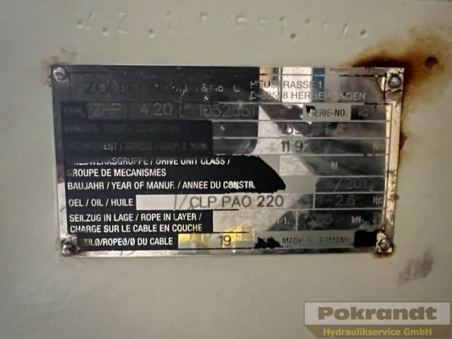 Zollern 2 Stck. Seilwinden ZHP 4.20 kpl. geprüft - Molinete: foto 4 Zollern 2 Stck. Seilwinden ZHP 4.20 kpl. geprüft - Molinete: foto 4