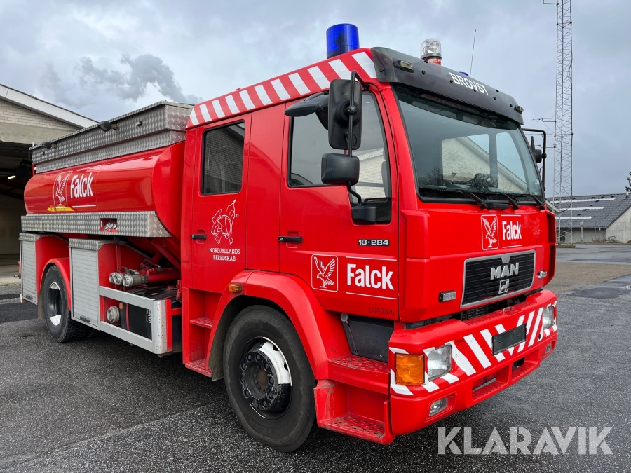 Kabine tankvogn MAN 18-284 - 8000 Liter - Camião: foto 4 Kabine tankvogn MAN 18-284 - 8000 Liter - Camião: foto 4