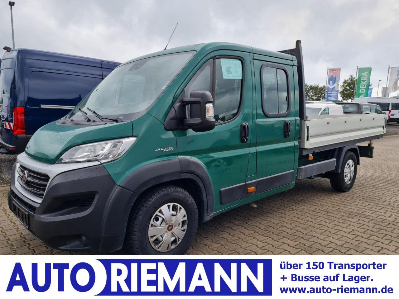 Fiat Ducato 35 Doka L5 Maxi 180 AHK KOMFORT STANDHEIZ - Carrinha de caixa aberta, Carrinha cabine dupla: foto 1 Fiat Ducato 35 Doka L5 Maxi 180 AHK KOMFORT STANDHEIZ - Carrinha de caixa aberta, Carrinha cabine dupla: foto 1