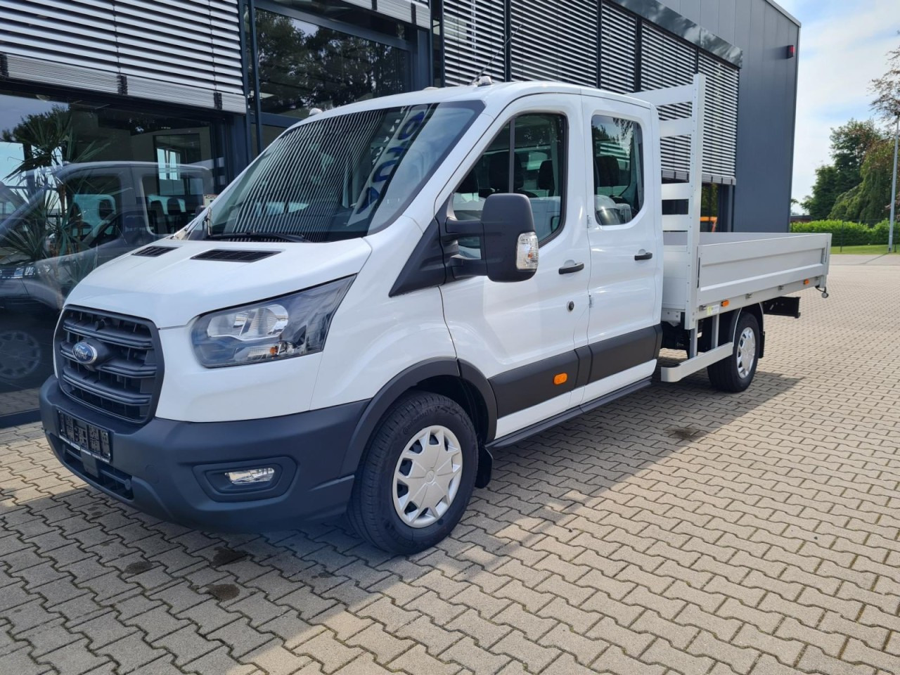 Ford Transit 350 Doka L3 L4 Trend RWD AHK KLIMA TEMPOMAT - Carrinha de caixa aberta, Carrinha cabine dupla: foto 2 Ford Transit 350 Doka L3 L4 Trend RWD AHK KLIMA TEMPOMAT - Carrinha de caixa aberta, Carrinha cabine dupla: foto 2