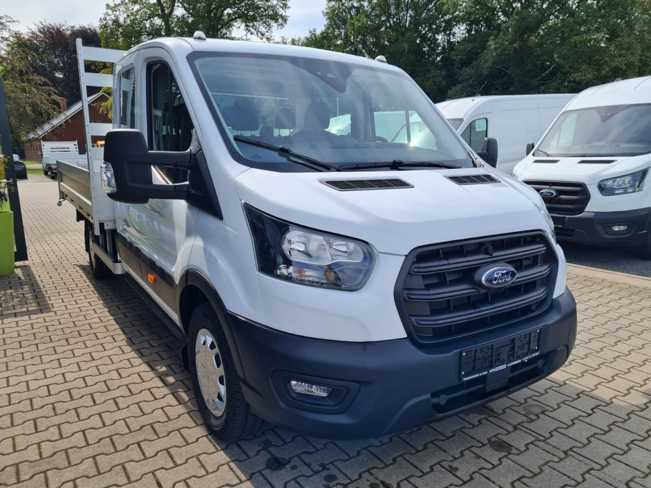 Ford Transit 350 Doka L3 L4 Trend RWD AHK KLIMA TEMPOMAT - Carrinha de caixa aberta, Carrinha cabine dupla: foto 3 Ford Transit 350 Doka L3 L4 Trend RWD AHK KLIMA TEMPOMAT - Carrinha de caixa aberta, Carrinha cabine dupla: foto 3