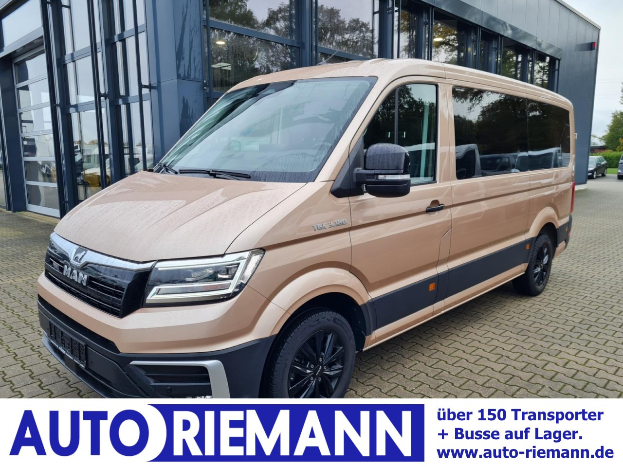 Man TGE 3.180 TDi Kombi 9 Sitze ALU KAMERA LED LEDER Sonderumbau - Carrinha cabine dupla: foto 1 Man TGE 3.180 TDi Kombi 9 Sitze ALU KAMERA LED LEDER Sonderumbau - Carrinha cabine dupla: foto 1