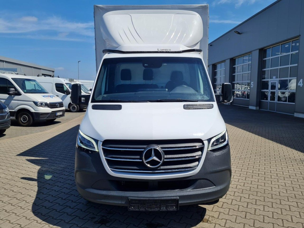 Mercedes-Benz Sprinter 317 Pritsche Plane 10 Pal. RWD LED - Carrinha de lona: foto 2 Mercedes-Benz Sprinter 317 Pritsche Plane 10 Pal. RWD LED - Carrinha de lona: foto 2